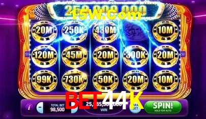 Jackpots e promoções na Bet44K